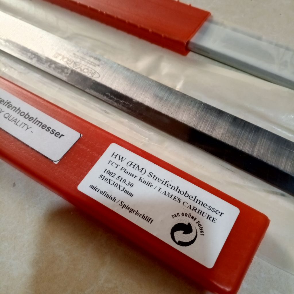 Pisau Planer 51cm TCT NOVA 51 x 30 x 3mm Pisau Serut Kayu Pisau Ketam Kayu Pisau Serut Kayu TCT NOVA