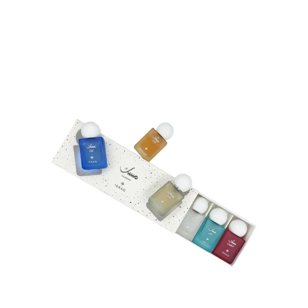 SET IBRAQ COLLECTION ISI 5 / MUSK RASPBERRY / MUSK POMEGRANATE / MUSK SPECIAL / MUSK POWDER / MUSK B