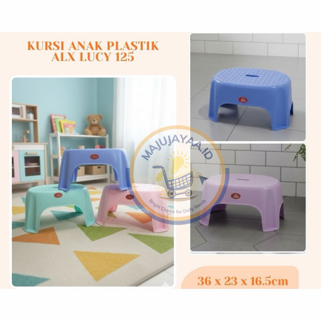 Kursi pendek, kursi dingklik, kursi plastik