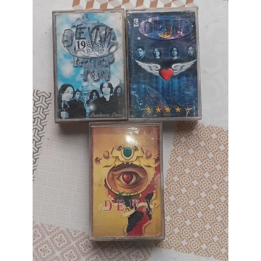 PAKET 3 KASET DEWA 19 KASET PITA MURAH