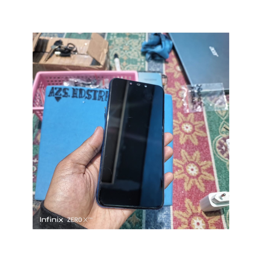 LCD TOUCHREEN HUAWEI NOVA 3I BERFUNGSI NORMAL ORIGINAL COPOTAN BERGARANSI