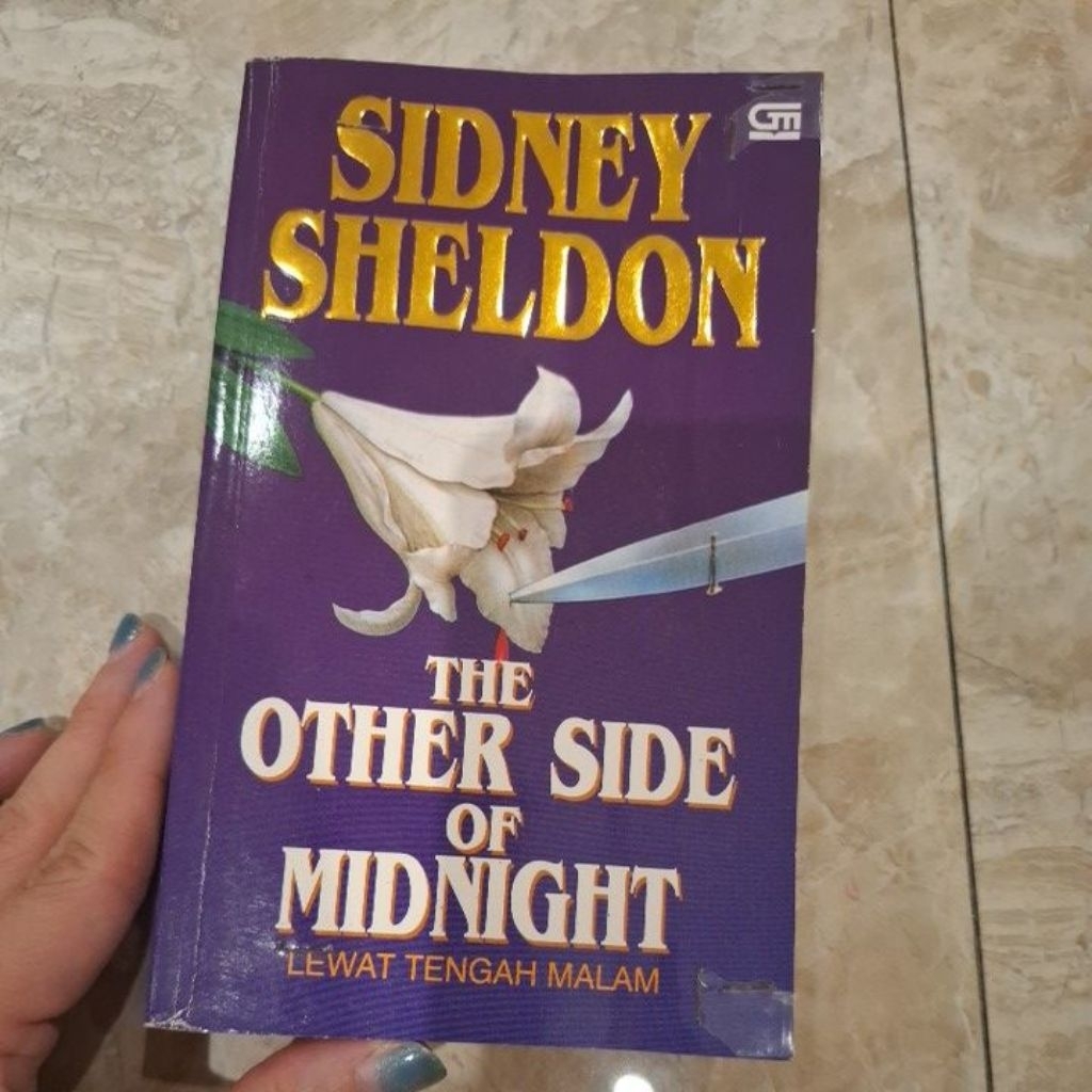 buku novel sidney sheldon the other side of midnight lewat tengah malam