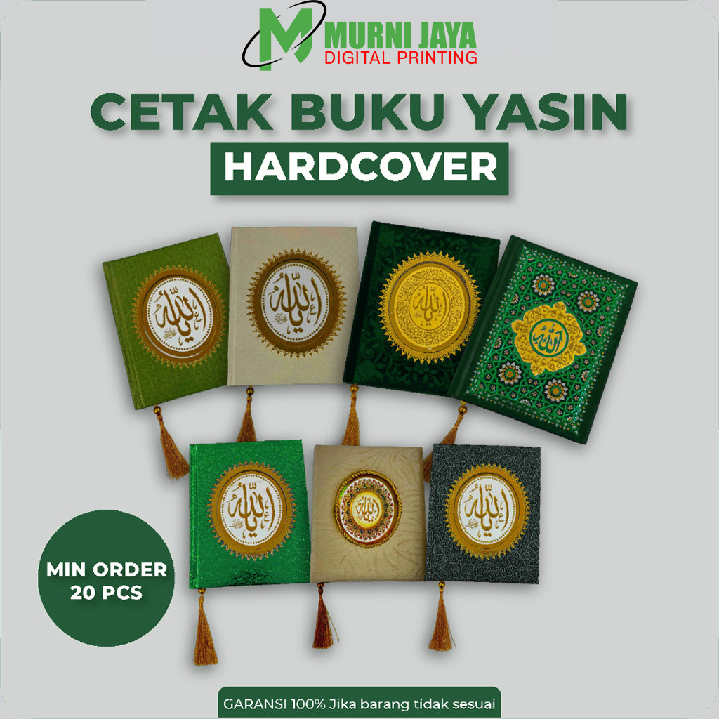 Cetak Buku Yasin Hardcover Premium