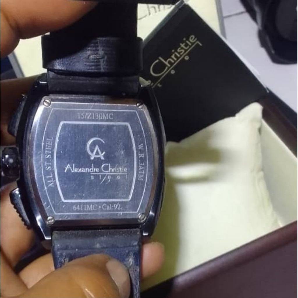 Jam Tangan Pria Alexandre Christie AC 6411MC Original