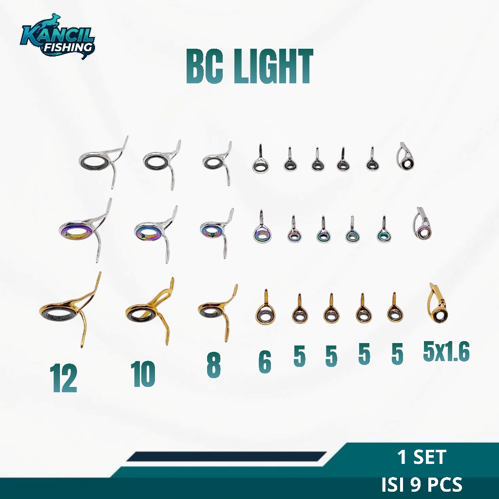 Ring Guide BC LIGHT KWTSG 1 set isi 9 pcs