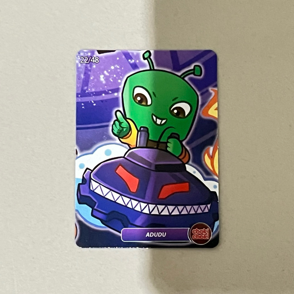 Kartu Adudu no 22/48 - Choki Choki Puzzle Malaysia