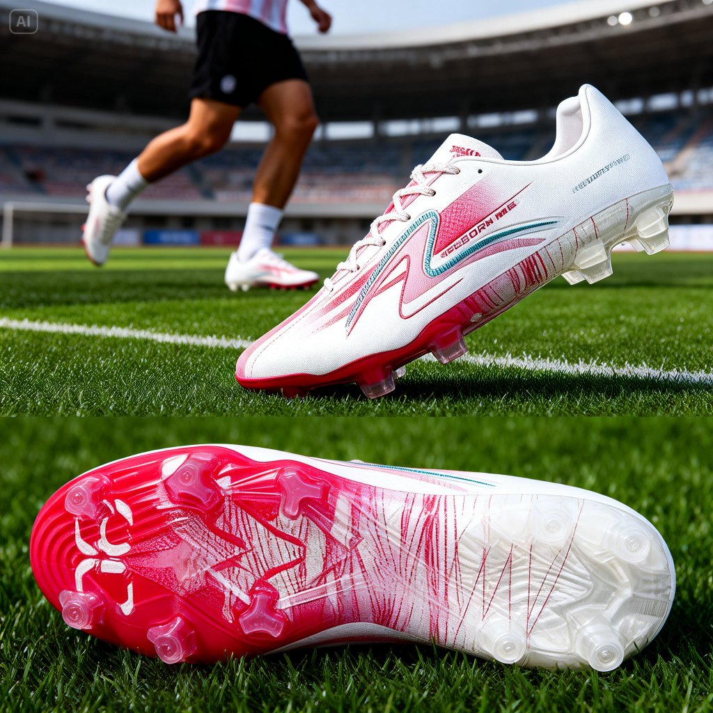 Sepatu Bola Spec Light Speed Reborn Ga Putih Merah
