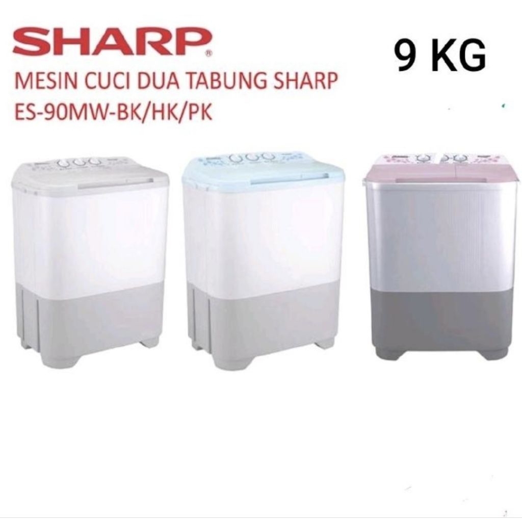 Mesin cuci Sharp 9kg
