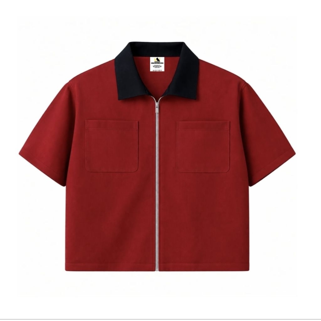 workshirt komeja polos crwn