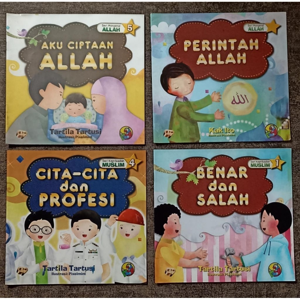 Buku Anak Muslim Preloved/Seken/Bekas.