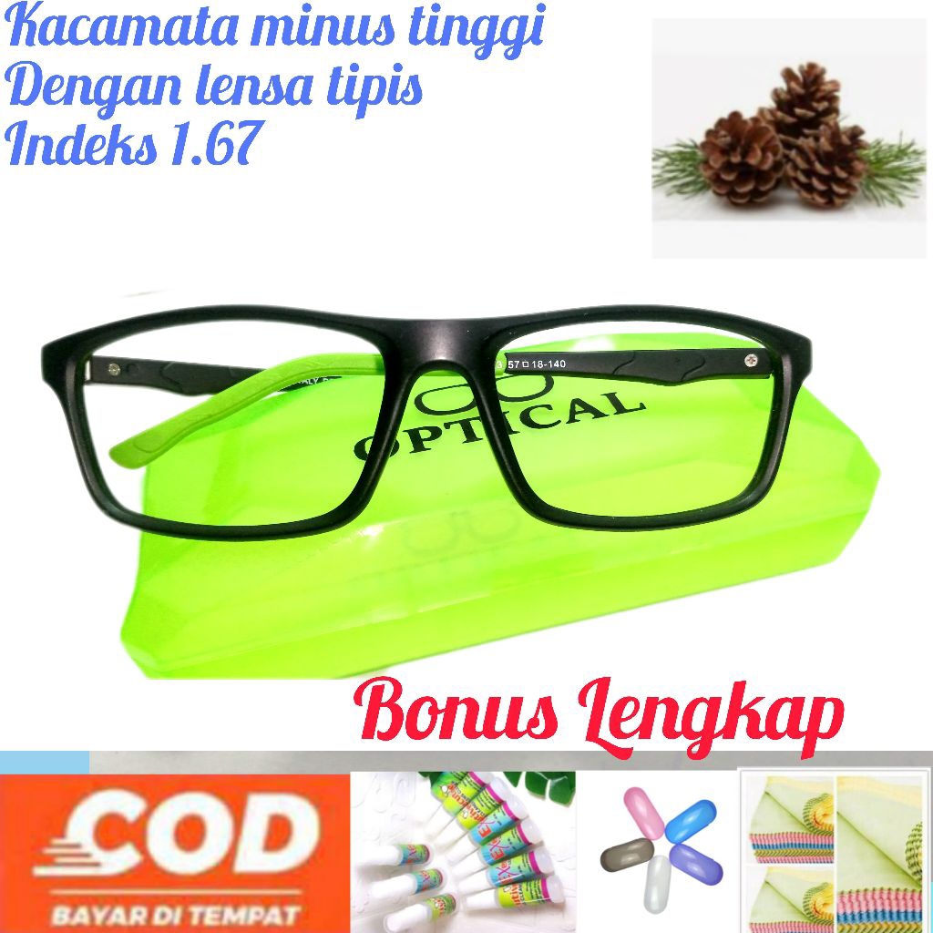 Kacamata minus tinggi
