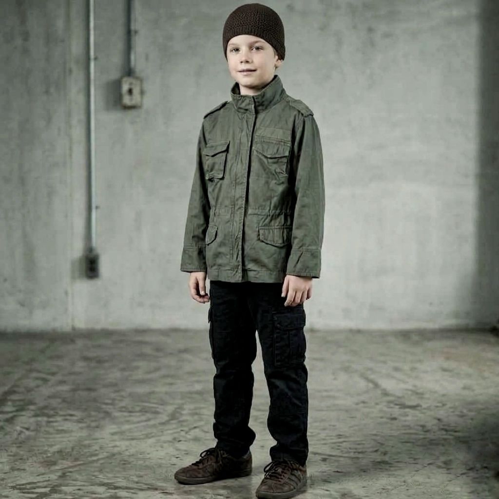 Old Navy field jacket military kids