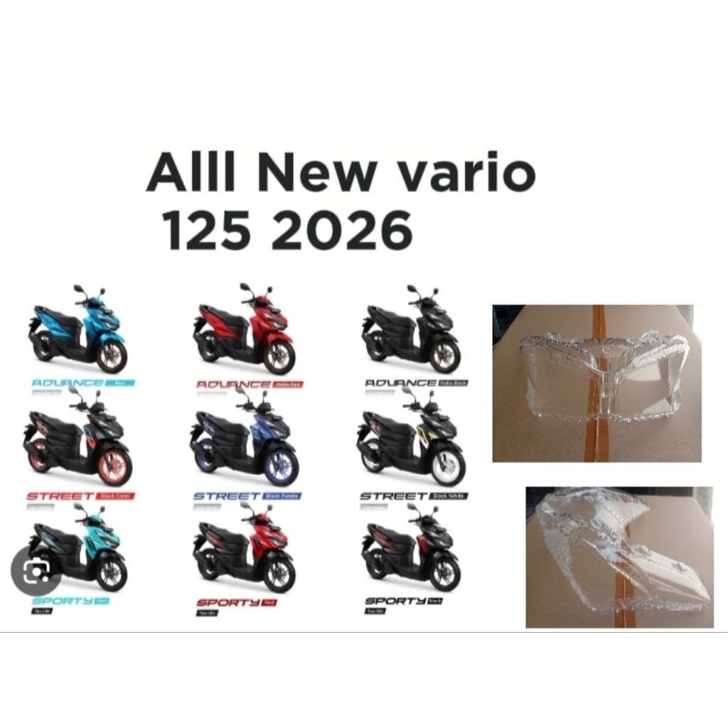 Mika lampu depan vario 125 New 2026