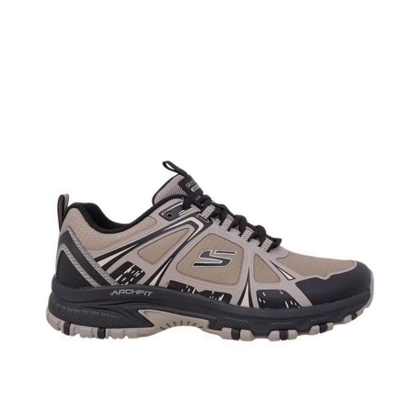 Skechers Arch Fit Hillcrest Men's Trail Running Shoes - Taupe