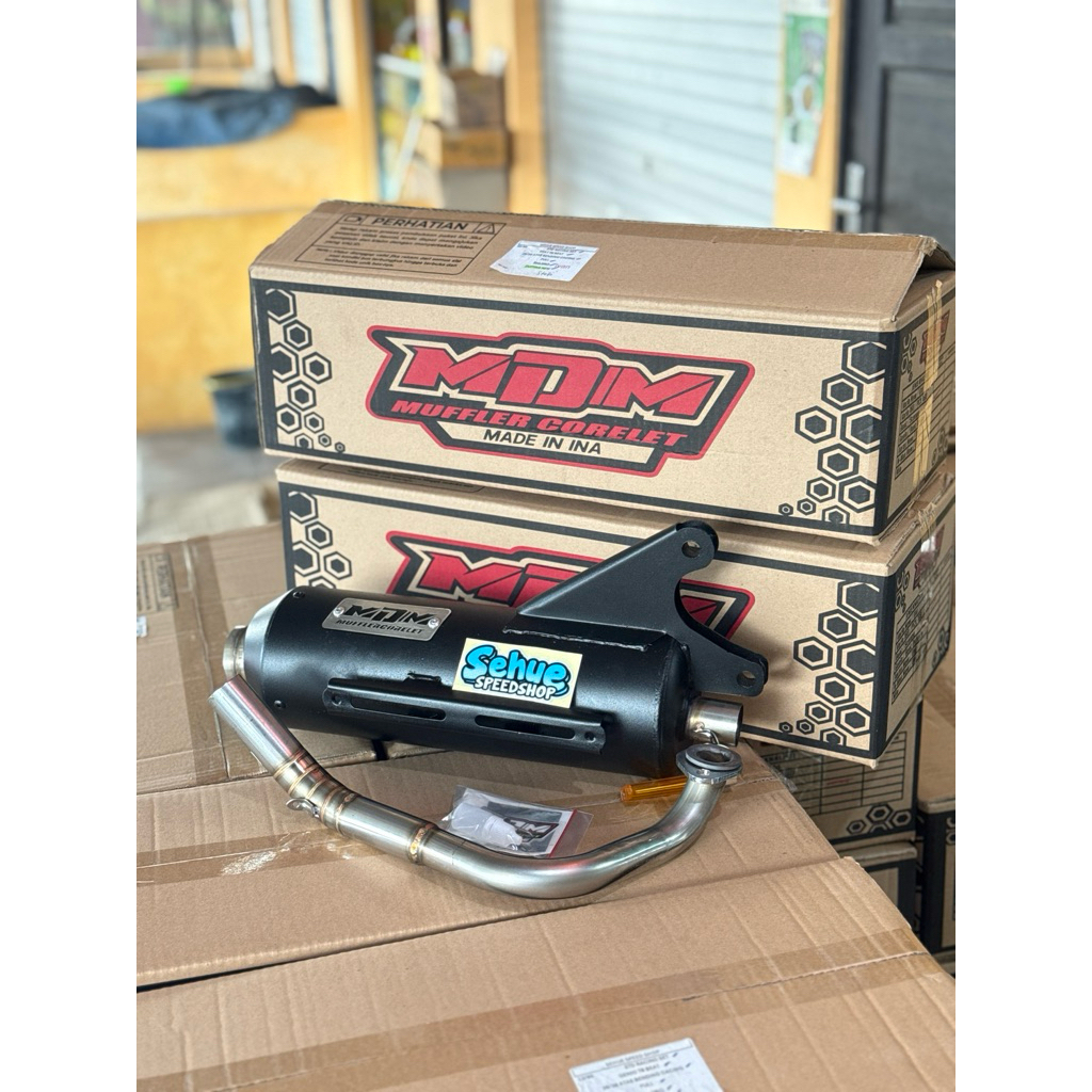 Knalpot mdm saringan full BEAT SCOOPY GENIO VARIO NMAX AEROX