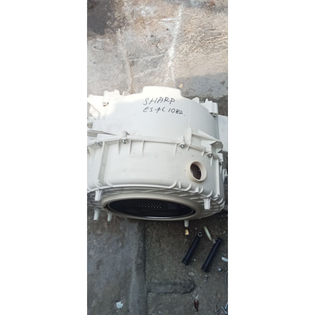 Tabung set mesin cuci sharp frontloading type es-fl1082