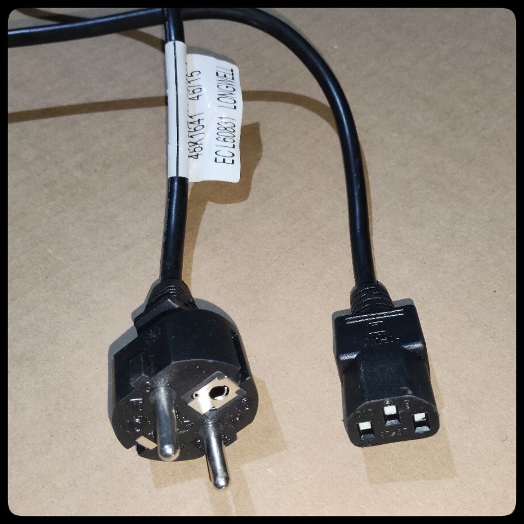 Kabel Power PSU Ori Second ex PC Built-Up Longwell