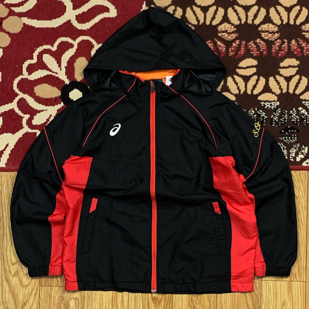 JAPAN ASICS TRACKTOP JACKET SIZE L |  ASICS JAPAN TRACK JACKET | TRACKTOP JACKET ASICS | TRACKTOP AS