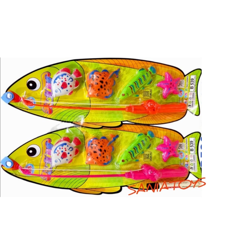 Mainan Anak Pancing Ikan Mainan Pancingan ikan Magnet Mainan Anak Pancing ikan