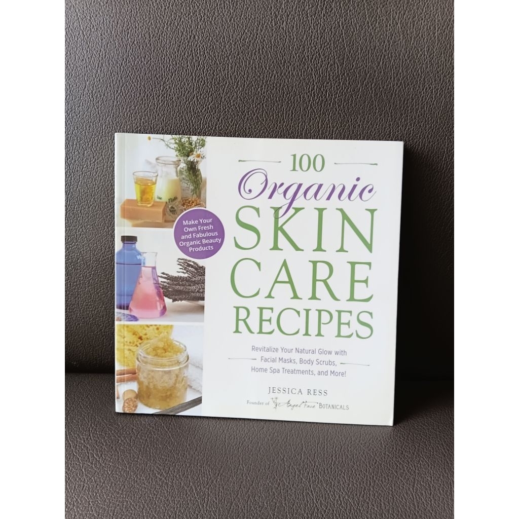 buku import 100 organic skin care recipes