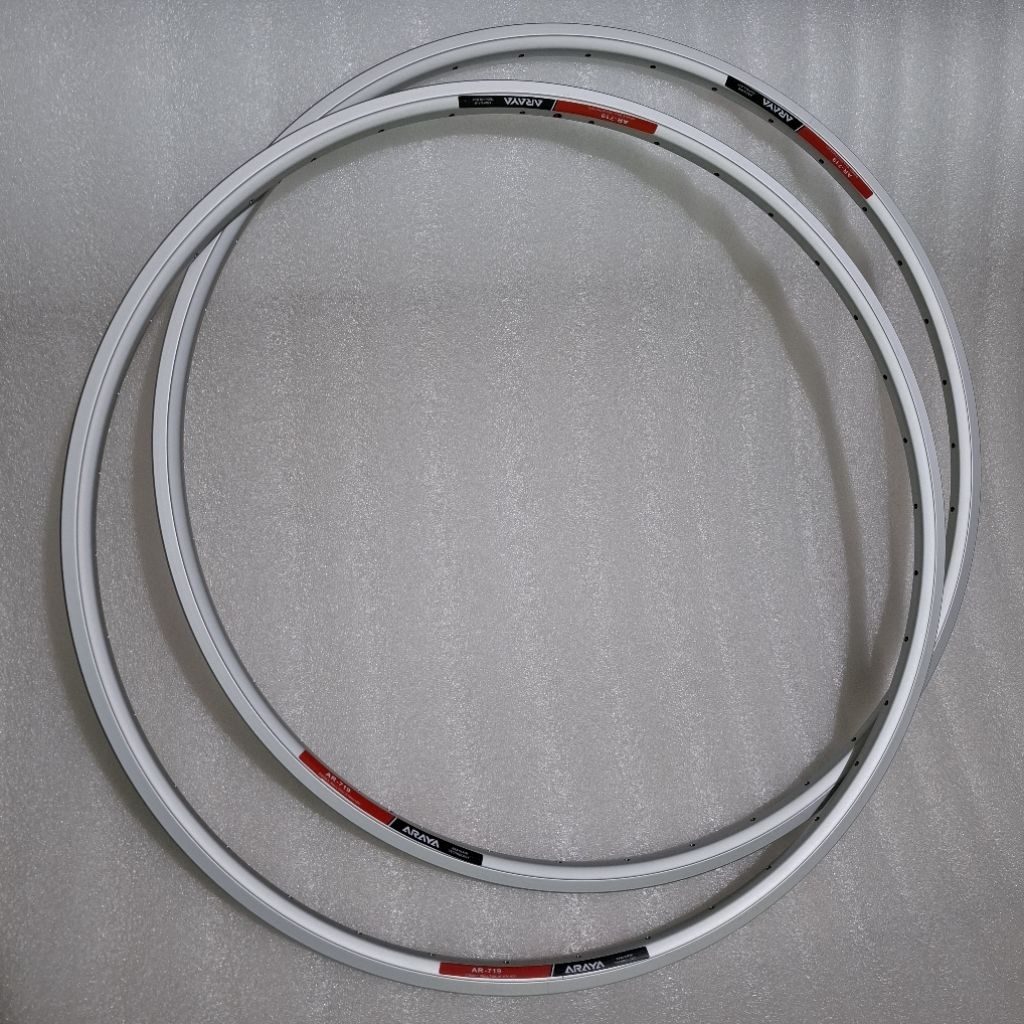 rims araya 719 silver - velg araya 719 silver - rims 700c silver - velg 700c silver - velg fixie sil