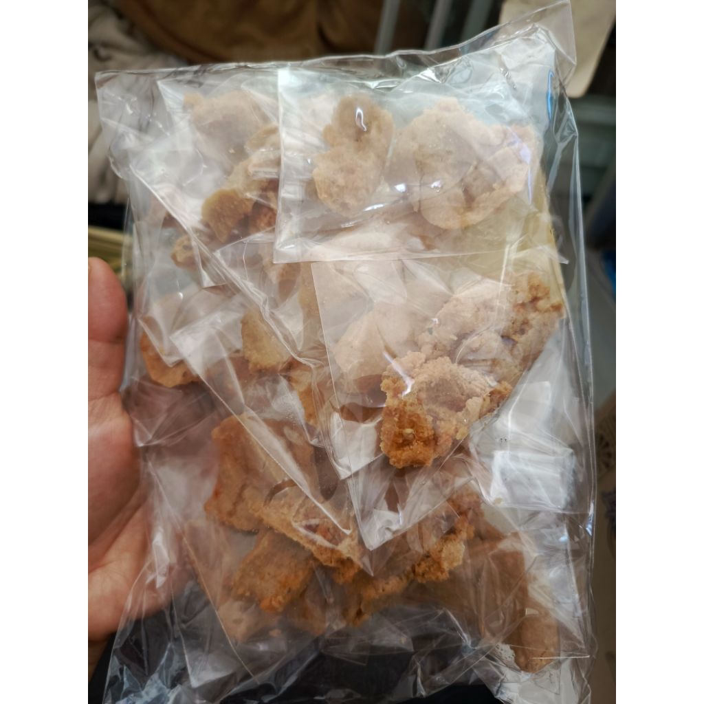 Krupuk Kulit Tahu Pedas Gurih Renyah