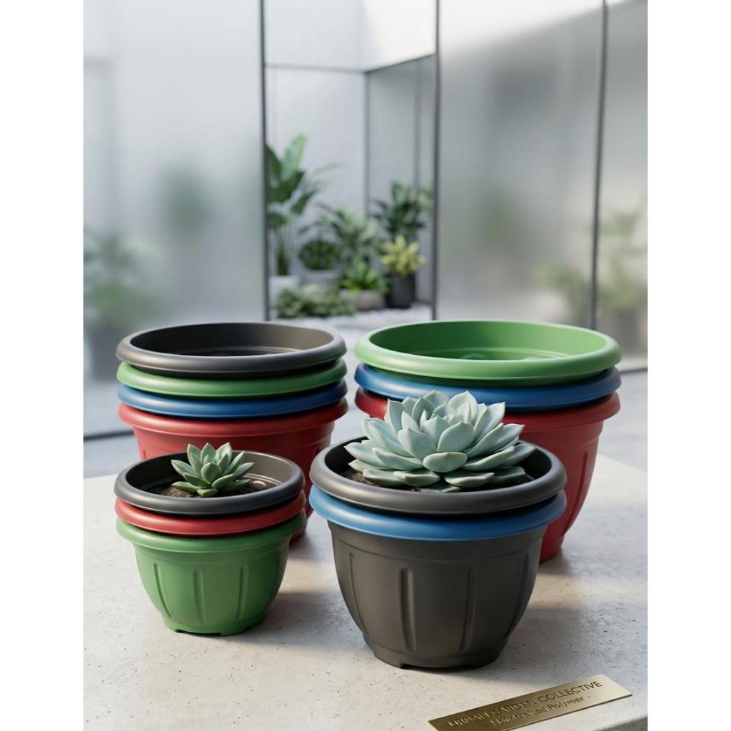 POT BUNGA MINI / POT BUNGA SEDANG / POT BUNGA BESAR / POT BUNGA JUMBO / POT BUNGA PLASTIK TEBAL / PO