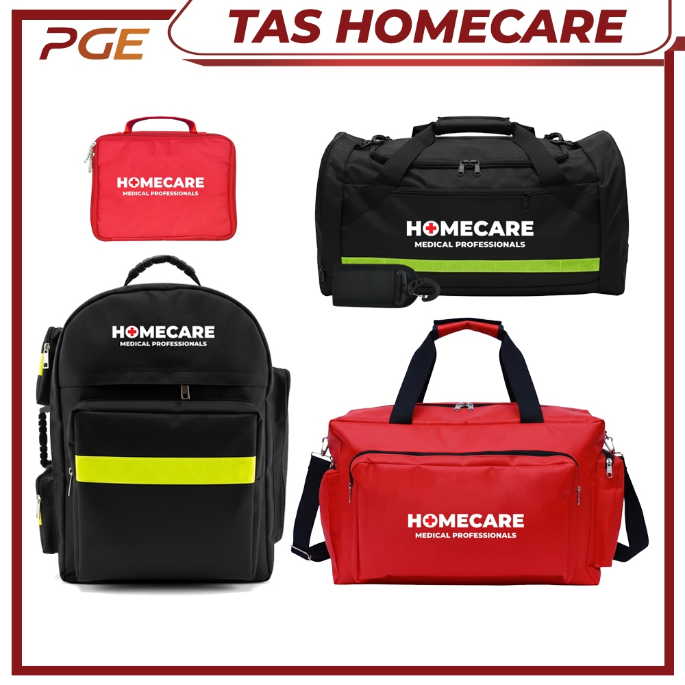 Home Care Tas Perlengkapan Medis Home Care Emergency Kit Tas P3K SAR Homecare Tas Kesehatan P3K Siag