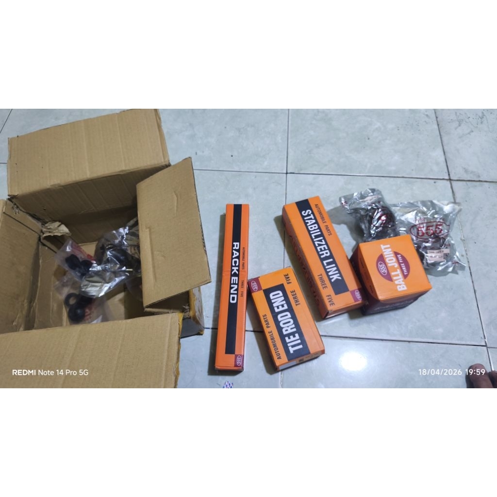 Rack END  LONG TIEROD AVANZA LAMA 2004-2010 ORIGINAL 555