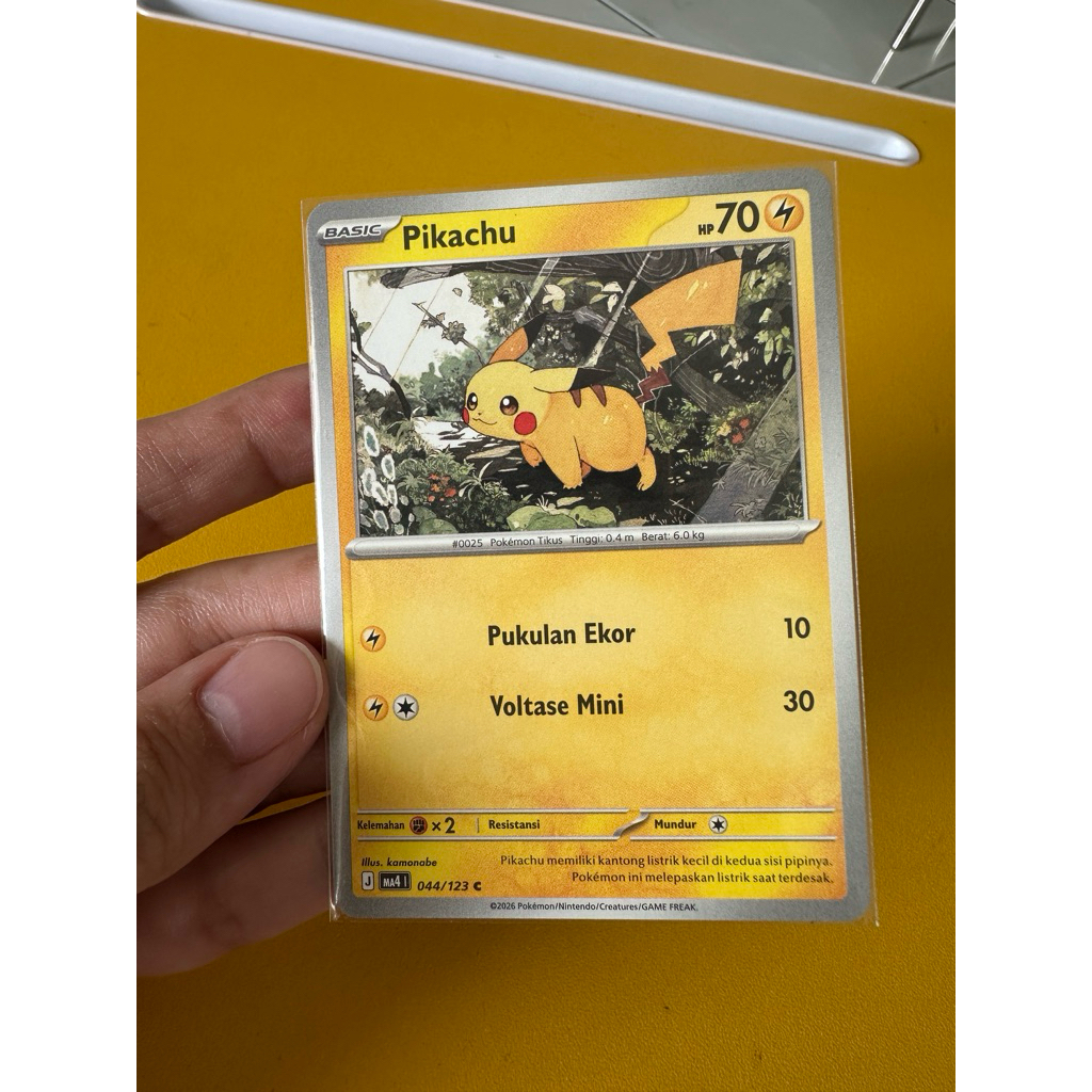 Pikachu Pokemon card