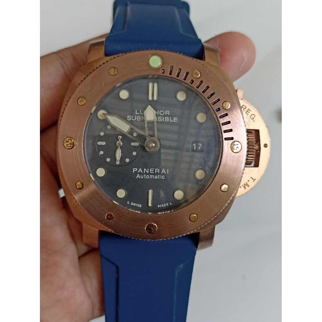 jam luminor panerai automatic