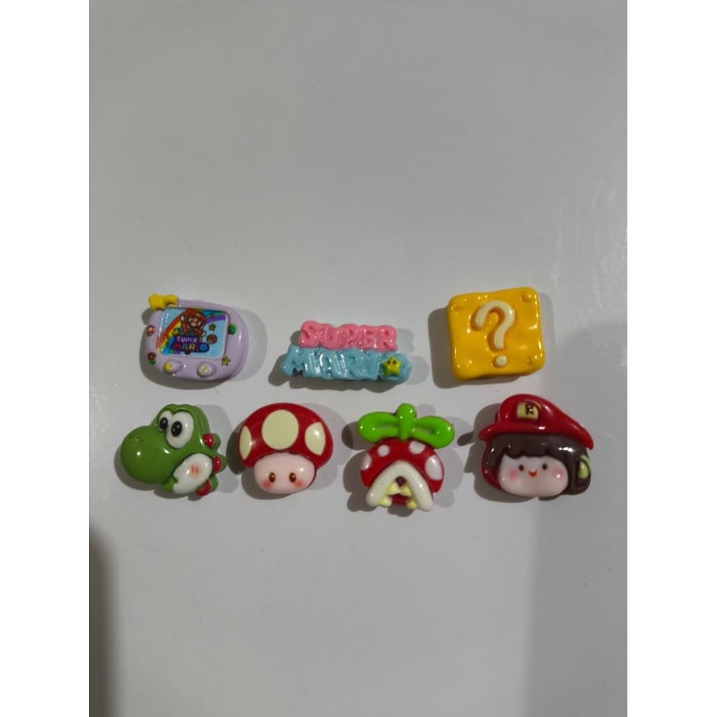 resin clay-+500pcs MARIO