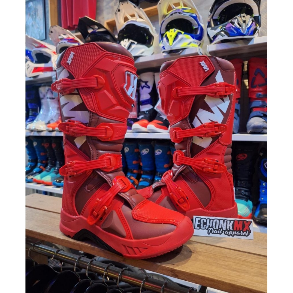 SEPATU TRABAS MX TRAIL MOTORCROSS RACING BOOTS ADVENTUR NEW TERBATU VELOVITY X 2026 SEMI ENDURO