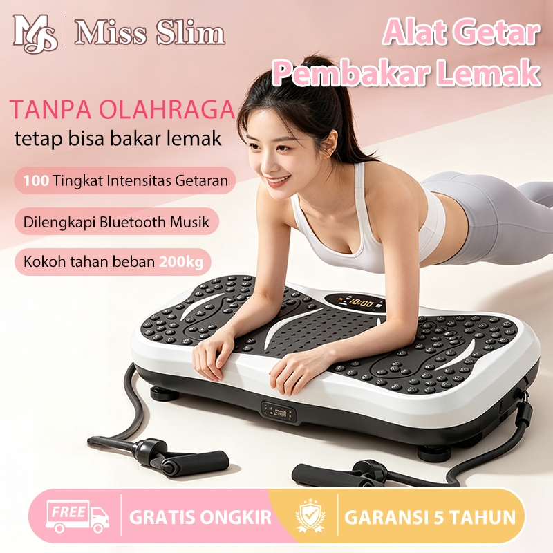 [Miss Slim]  Body Slimmer  Elektrik Alat Pelangsing Perut Alat Olahraga Tubuh  Gym Fitness