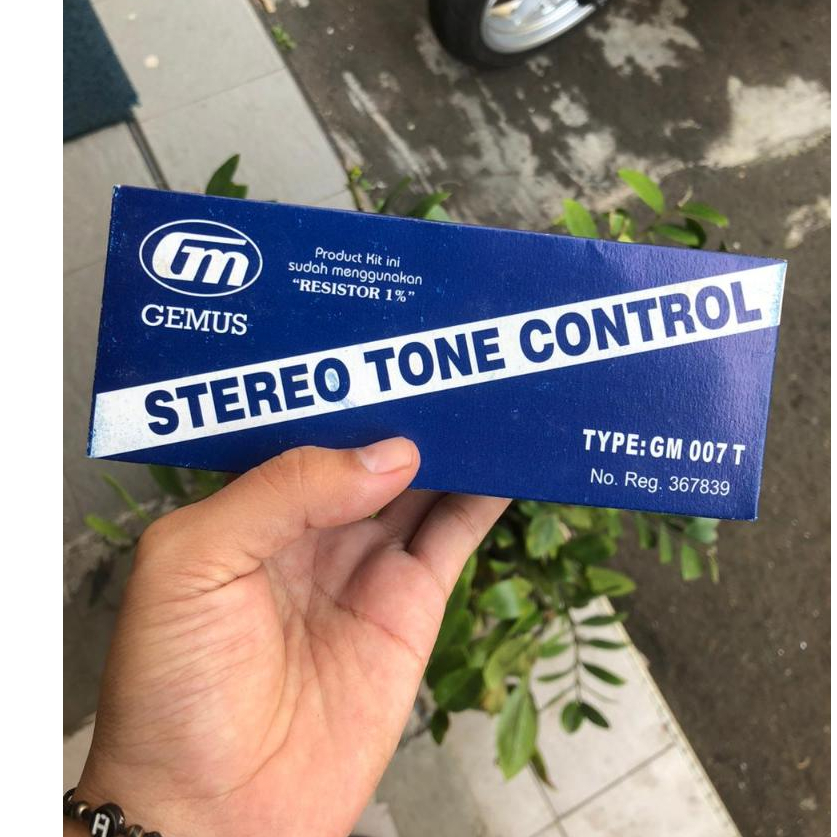Kit tone control stereo GM 007T