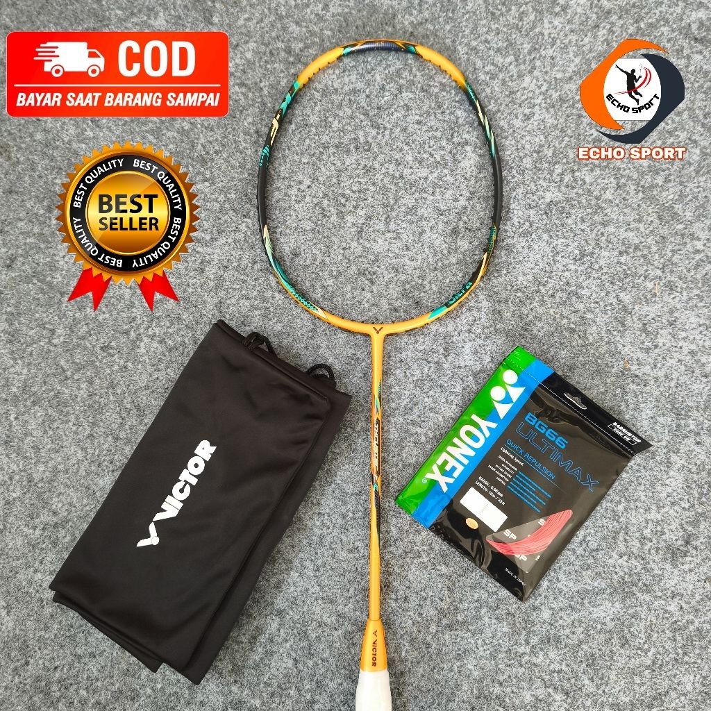RAKET BADMINTON THRUSTER F CLAW X ULTRA 30LBS KUALITAS TERBAIK LIMITED EDITION (JONATHAN CHRISTIE CH