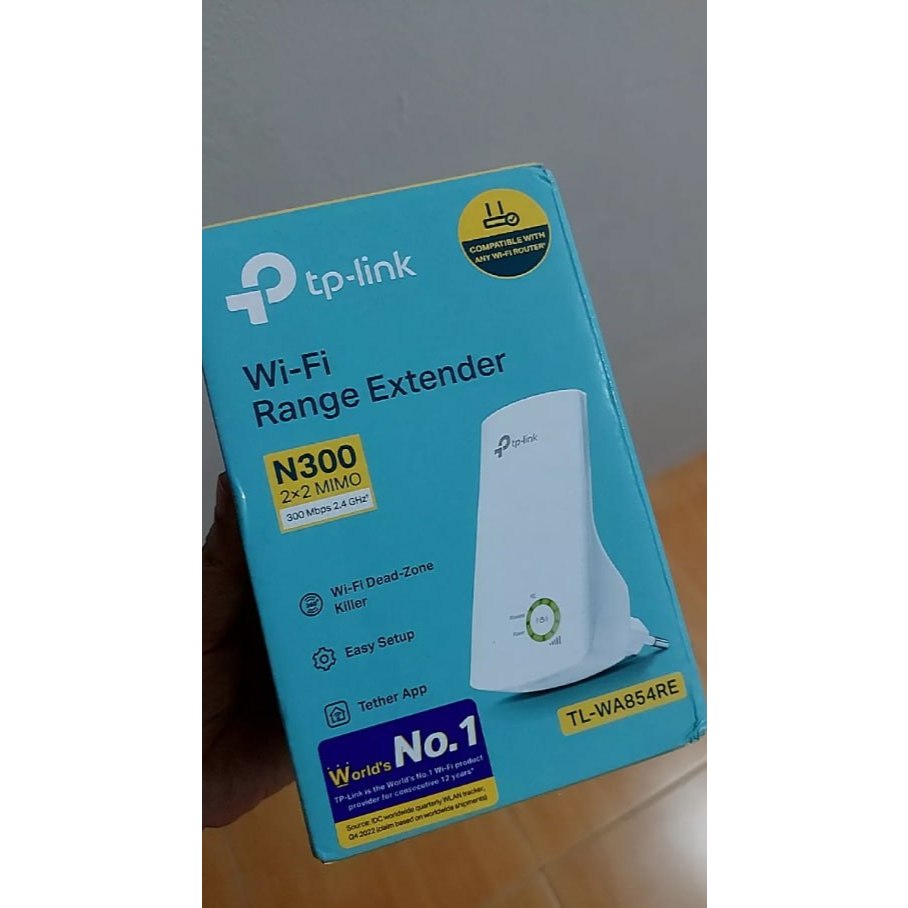 PRELOVED TP-Link TL-WA854RE | 300Mbps Wi-Fi Range Extender | Wireless Repeater | Penguat Sinyal WiFi