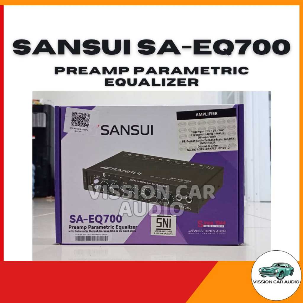 Parametrik Sansui SA EQ700