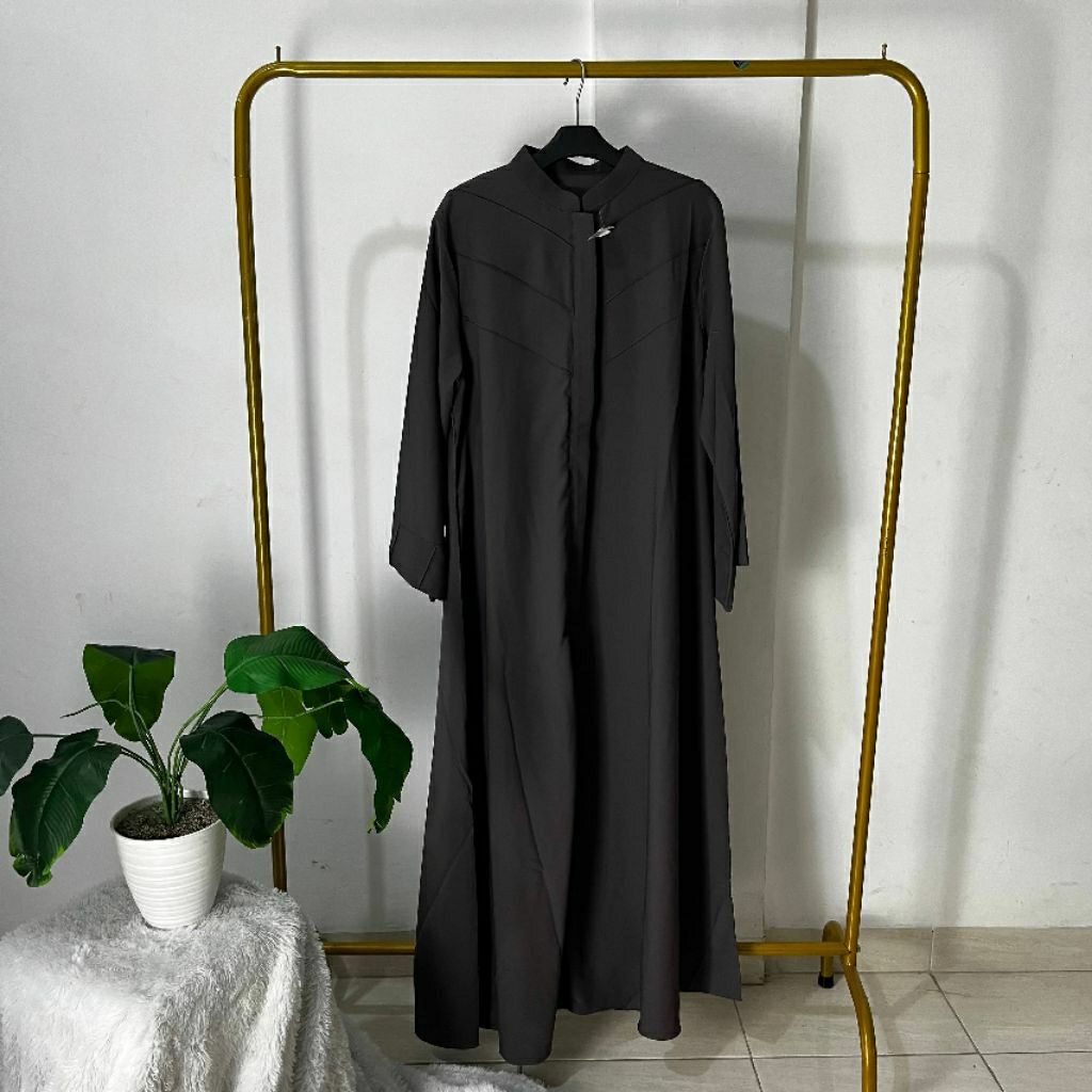 ABAYA POLOS PREMIUM WANITA | GAMIS SIMPLE ELEGANT