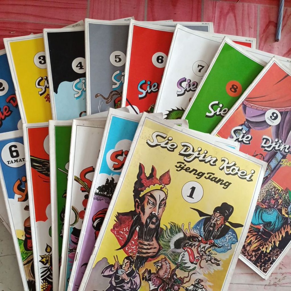 Komik-SIE DJIN KOEI TJENG TANG -TJENG SEE-15 JILID TAMAT