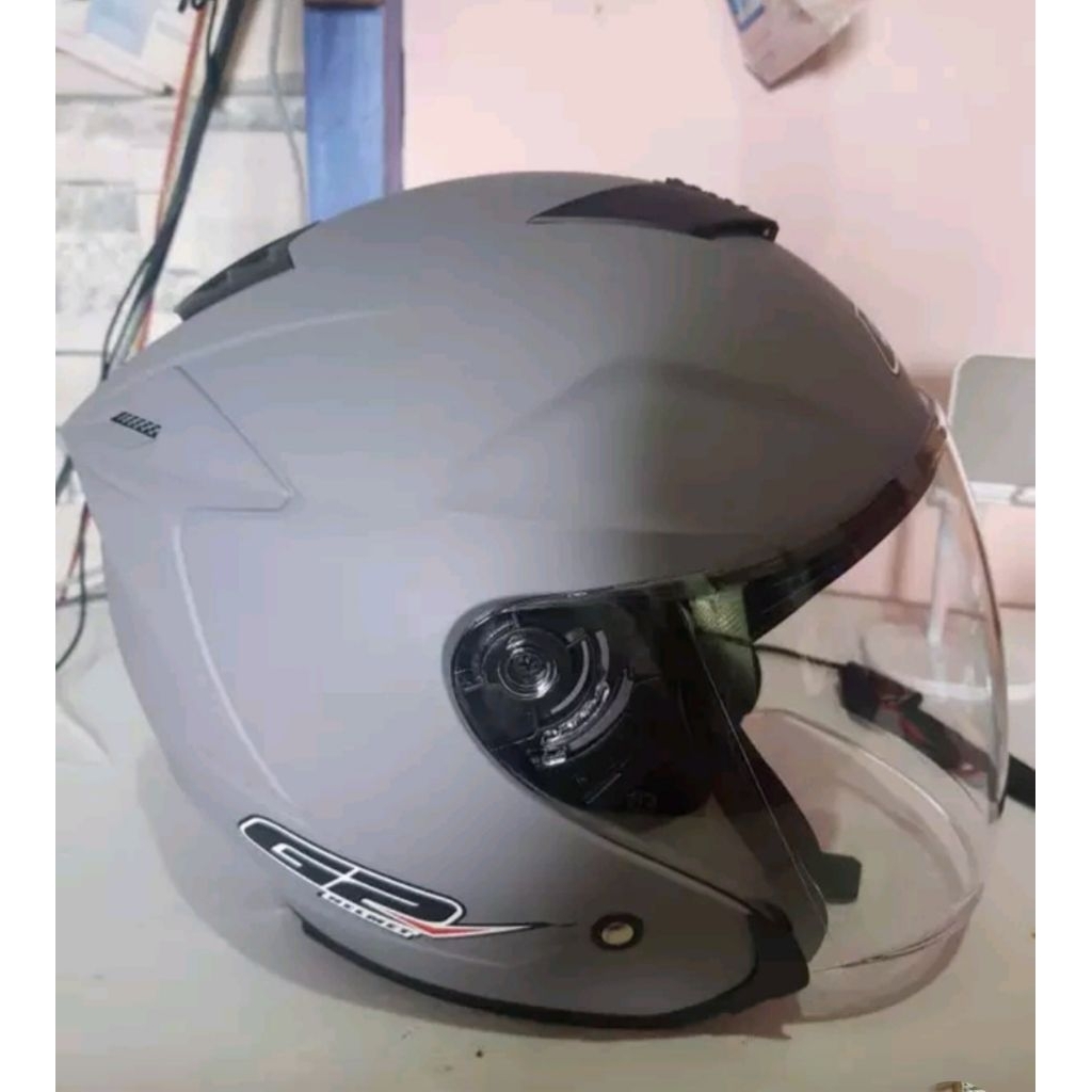 Helm G2 Optimax Solid Double Visor