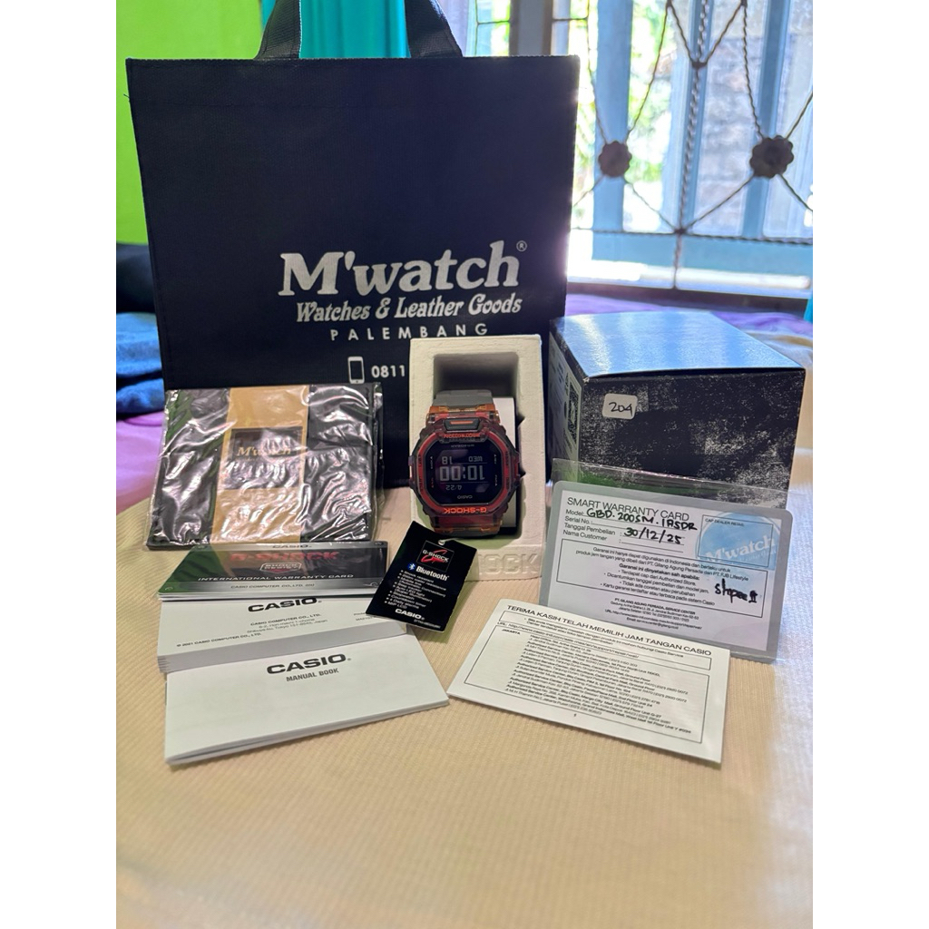 Casio G-Shock GBD200 Naruto Second Like New