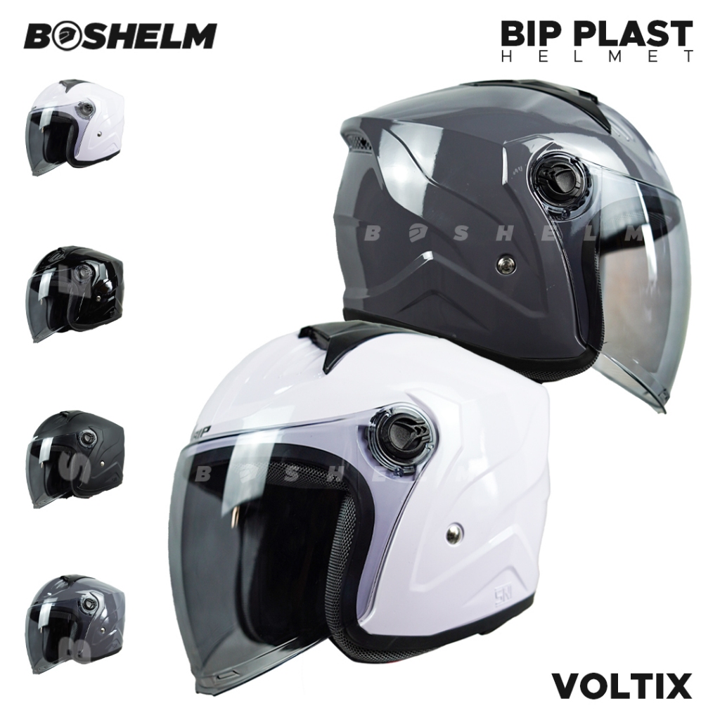 BOSHELM  Helm BIP PLAST VOLTIX Helm Half Face SNI