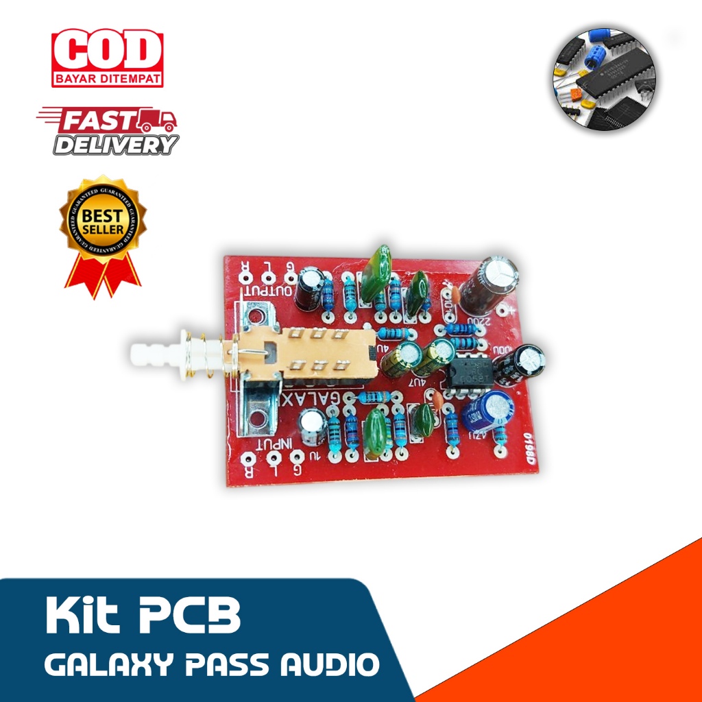 Kit pcb galaxy galaxi platinum PASS AUDIO
