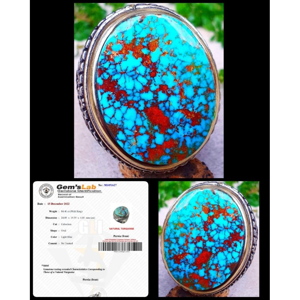 batu pirus sakral kuno lawasan jumbo persian ya