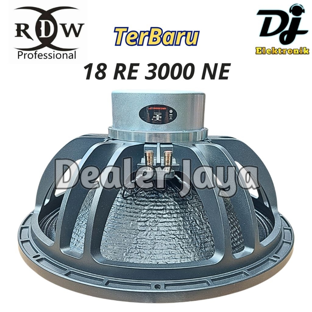 Speaker Komponen RDW 18 RE 3000 NE / 18 RE3000 NE / 18RE3000 NEO - 18 inch