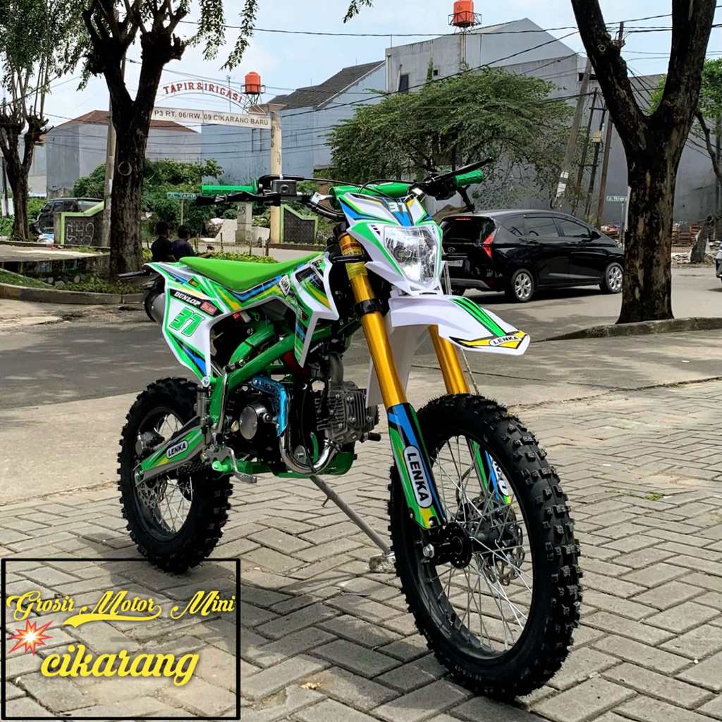 MOTOR MINI TRAIL 125CC LENKA 31L RING 17/14 MESIN 4TAK