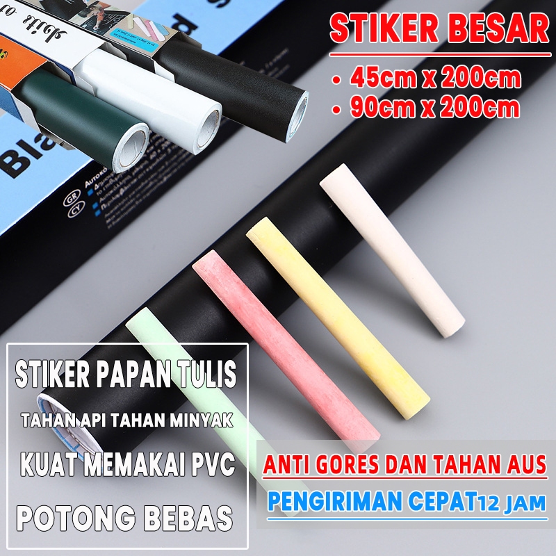 [grandmaster] stiker papan tulis stiker papan tulis dinding Stiker Dinding Papan Tulis stiker whiteb