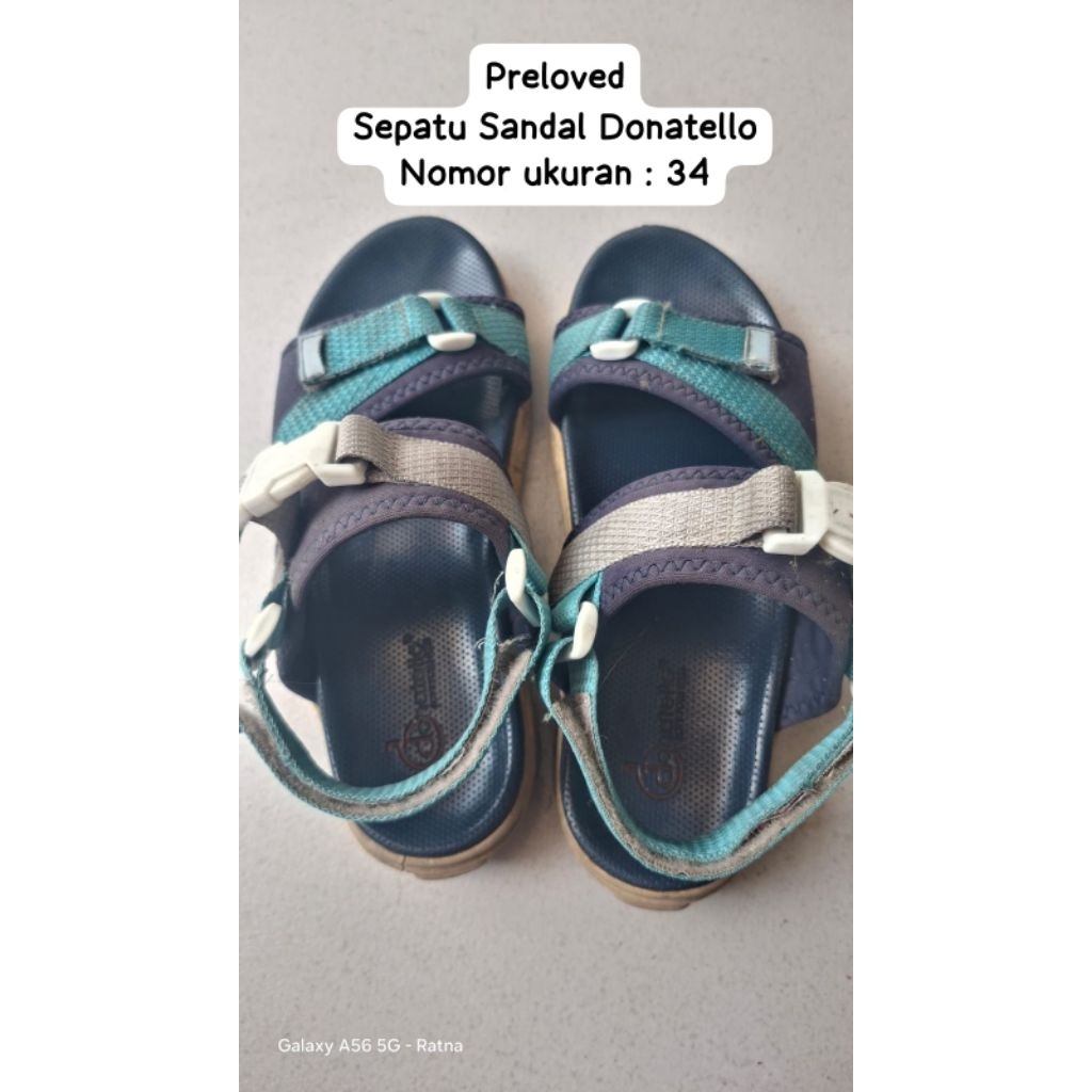 PRELOVED DONATELLO SEPATU SANDAL