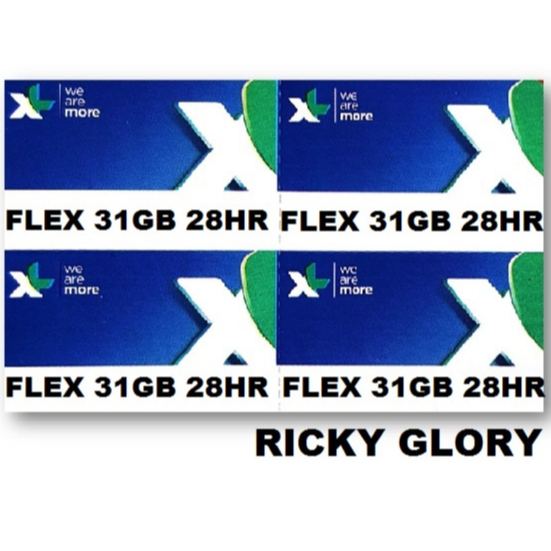 VOUCHER XL FLEX 31GB 28HARI